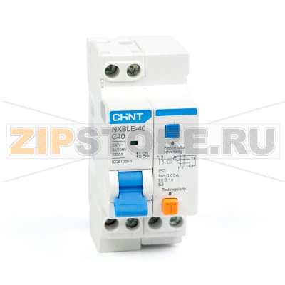 Дифавтомат 40 А, 30 мА, 4.5 кА Chint NXBLE-40 