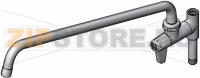 SWIVEL TAP CONNECTION 3/8 NPT SPOUT LEN