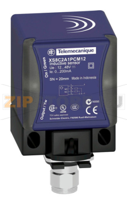 Датчик индуктивный 24-220 В Schneider Electric XS8C2A1MAU20 