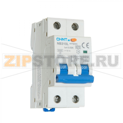 Дифавтомат 10 А, 30 мА, 6 кА Chint NB310L 