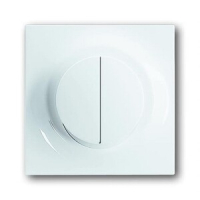 Клавиша для двухканального светорегулятора, белая ABB 2CKA006599A2903