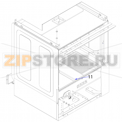Tray support central Fagor AD-48 C Tray support central Fagor AD-48 CЗапчасть на деталировке под номером: 11Название запчасти Fagor на английском языке: Tray support central AD-48 C.