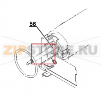 Extension for motor shaft (PLUS version) Ugolini Minigel 1 Plus