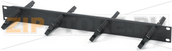 Hyperline CM-1U-PL-DBL Кабельный организатор с пластиковыми кольцами, двухсторонний, 19&#039;&#039;, 1U 