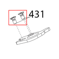 Vite TSP-DIN963, M4x08 Sirman Palladio 350