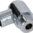RACCORDO RUBINETTO CROMATO 1/2"M 3/8"F - RACCORDO RUBINETTO CROMATO 1/2"M 3/8"F