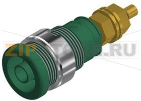Гнездо 32 А, 1 кВ, зеленое Hirschmann SEB 2600 G M4 GREEN 