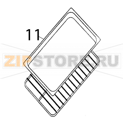 Tray GN-1/1 Fagor HMM-6/11 Tray GN-1/1 Fagor HMM-6/11Запчасть на деталировке под номером: 11Название запчасти Fagor на английском языке: Tray GN-1/1 HMM-6/11.