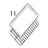 Tray GN-1/1 Fagor HMM-6/11