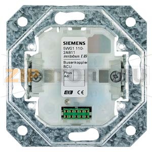 UP 110/11 - Шинный соединитель UP 110/11 с версией BCU1, глубина установки 19 мм Siemens UP 110/11 
