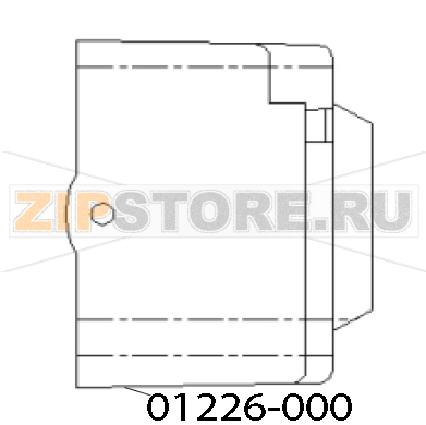 PCB cover Zebra TTP 1020 PCB cover Zebra TTP 1020Запчасть на деталировке под номером: 01226&dash;000