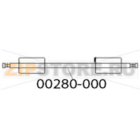 Roll support Zebra TTP 1030