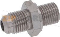 STRAIGHT FITTING ø 1/4M-1/4M GAG