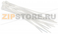 Hyperline GT-430STBC Стяжка нейлоновая неоткрывающаяся, безгалогенная (halogen free), 430x4.8 мм, полиамид 6.6, -40°C - +85°C, черная (100 шт)