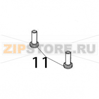 Screws for vehicle mount adapter (M4*7) TSC TDM-20