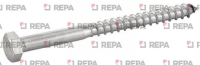 HEXAGONAL HEAD SCREW Ø 10X120 - 50PCS