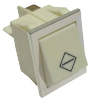 INTERRUPTEUR POUSSOIR BLANC