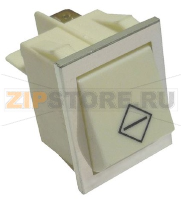 INTERRUPTEUR POUSSOIR BLANC 