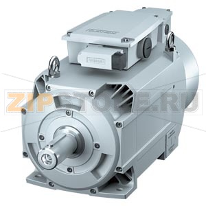 Главный двигатель для SINAMICS S120; рабочее напряжение 380 В 3AC Р = 3,7 кВт; Nn = 1500 оборотов в минуту МН = 24 Нм высота вала 100 мм IC22DQ гладким валом принудительного направления вентиляции воздушного потока De-&gt; NDE, IP55, совместимые с преобразов 