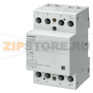 INSTA-КОНТАКТОР  АС 230/24В 63 A 4 НЗ Siemens 5TT5853-2 