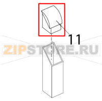 Knee, plug button Bear Varimixer AR80 VL-1S