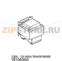 230V - 12V 60VA transformer Unox XVC 705