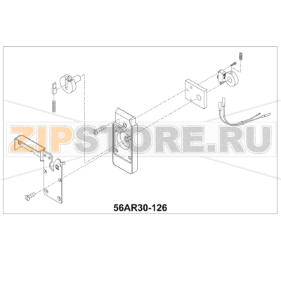 Left suspension complete Bear Varimixer AR80 VL-1S Left suspension complete Bear Varimixer AR80 VL-1SЗапчасть на деталировке под номером: 56AR80-126