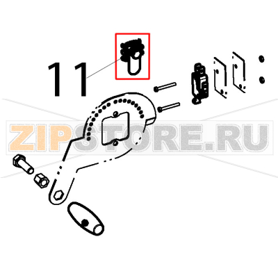 Morsetto equipotenziale completo Tecnoinox FR48FE7 Morsetto equipotenziale completo Tecnoinox FR48FE7Запчасть на деталировке под номером: 11