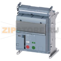 withdrawable non-automatic air circuit breakers without guide frame 3-pole, frame size 0, IEC In=1250A to 690V, 50/60Hz AC Icu=55kA at 415V Icu=50kA at 500V Icu=42kA at 690V without electronic trip units with rtc and 4Aux aux switches connections standard