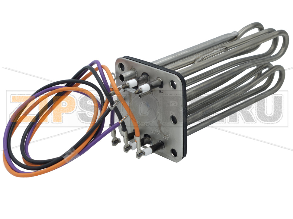 ТЭН парогенератора с уплотнением Rational SCC WE, CMP 61/101/E с 09/2011 ТЭН 87.01.011 (9кВт, 400В) с уплотнением для парогенератора Rational SCC WE, CMP 61/101/E с 09/2011. Количество запчастей (комплектующих) Rational в оборудовании: 1 шт.