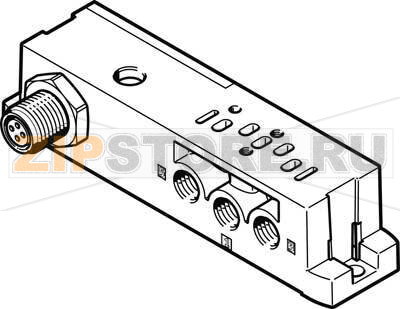 Плита монтажная Festo VABS-S4-2S-G18-B-R3 