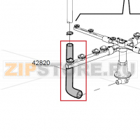 Top delivery pipe DIHR DW014