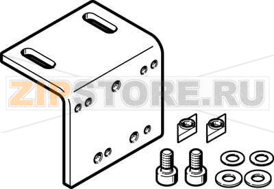 Комплект монтажный Festo DAVM-MW-V1-32-V 