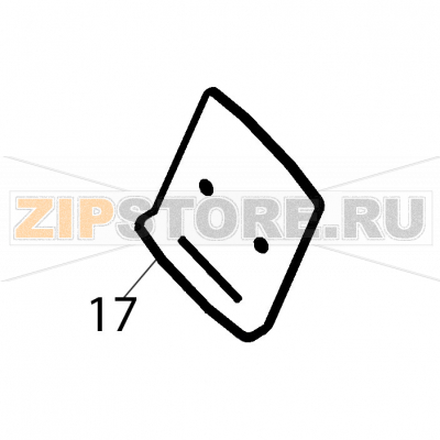 Buffer bracket Fagor AD-90 Buffer bracket Fagor AD-90Запчасть на деталировке под номером: 17Название запчасти Fagor на английском языке:&nbsp;Buffer bracket AD-90.