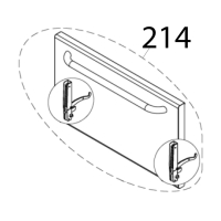 Ass. porta forno PK Vortmax SSOC E74