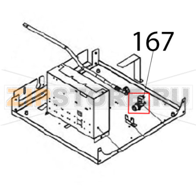Elettrovalvola singola 180°, bobina 220 V, 50-60 Hz Vortmax DDM 660 Elettrovalvola singola 180°, bobina 220 V, 50-60 Hz Vortmax DDM 660Запчасть на деталировке под номером: 167