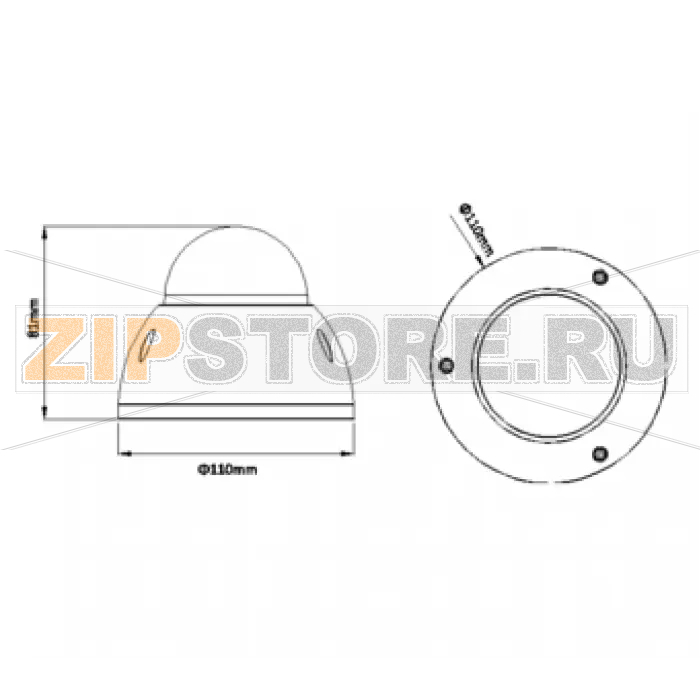 IP-камера Dahua DH-IPC-HDBW4100EP-S-0600B 