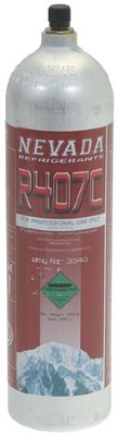 REFILLABLE CYLINDER 850 gr R407C 