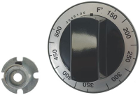 BLACK KNOB ø 62 mm 150-500°F