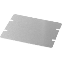 Пластина 114x89x1 мм, материал: алюминий, серая, 1 шт Hammond 1434-4535