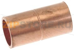 COPPER SLEEVE FF ø 6 mm FOR WELDING 