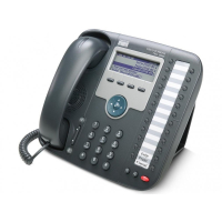 IP-телефон 48 В/DC, 2xFE (PoE), 24 линии, SIP/SCCP, 192x64 пкс, RJ-9 Cisco CP-7931G