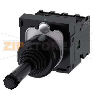 Координатный соединитель, 22 мм, кругл., пластмасса, цвет: черный, 4 положения переключателя, с фиксацией, с механической блокировкой, в положении O, с держателем, 1 НО, 1 НО, 1 НО, 1 НО, винтовой зажим, Siemens 3SU1100-7BE10-1QA0 