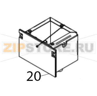 Ванна Abat ЛГ-60/20Г-02 Ванна Abat ЛГ-60/20Г-02Запчасть на деталировке под номером: 20