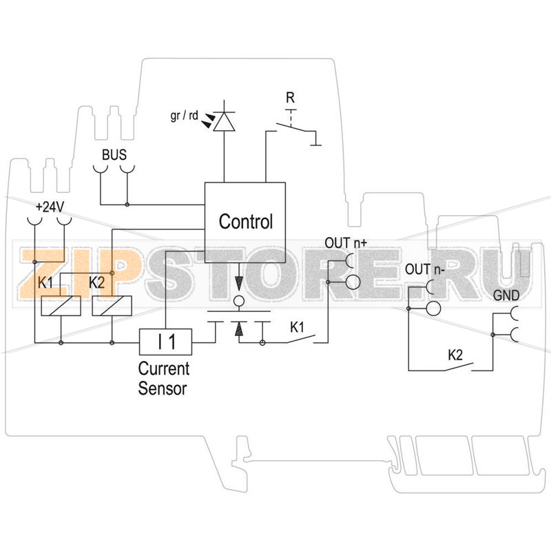 Реле перегрузки электронное Weidmüller AMG ELM-10D CO 