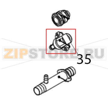 Клапан соленоидный V19 V=0.8 л/мин Abat ЛГ-90/30Г-02 Клапан соленоидный V19 V=0.8 л/мин Abat ЛГ-90/30Г-02Запчасть на деталировке под номером: 35