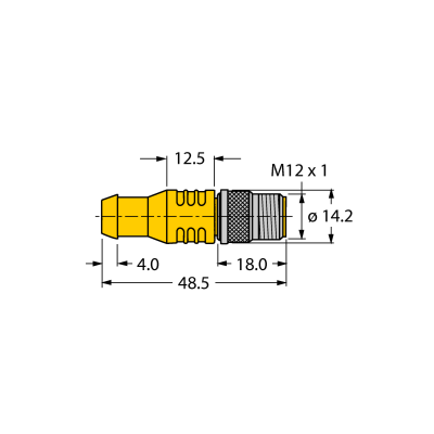 Резистор оконечный Turck RSEV 49-TR 
