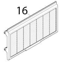 Gray door RAL 7075 Scotsman B 7040