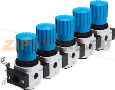 Блок регуляторов давления Festo LRB-1/4-D-O-K5-MINI 