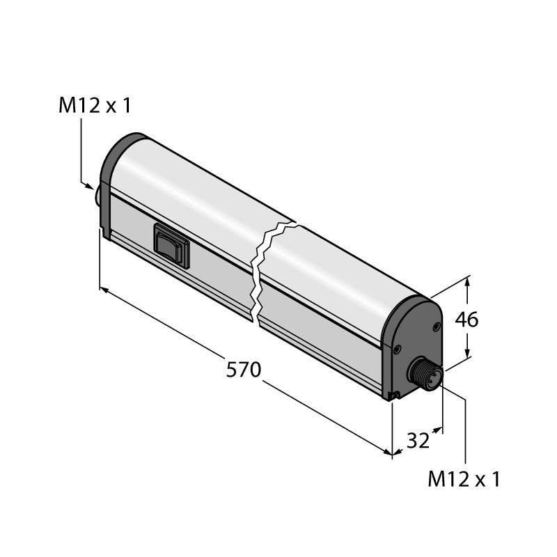 Светильник светодиодный Turck WLB32C570PBQ 